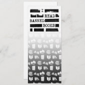 Save The Date J'ai lu le Signet des livres interdits (Devant / Derrière)