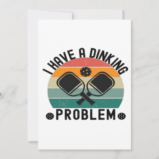 Save The Date J'Ai Un Problème De Dinage (Devant)