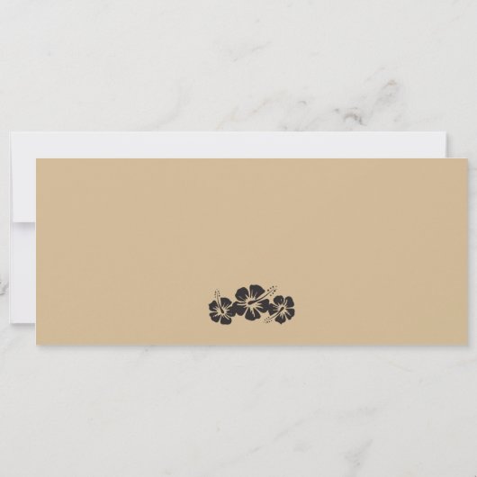 Save The Date Jamaica Boarding Pass Enregistrer la date Annivers (Dos)