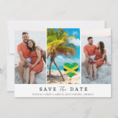 Save The Date Jamaïque Destination Wedding Photo (Devant)