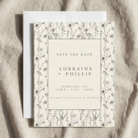 Jardin de mariage avec des fleurs sauvages délicat