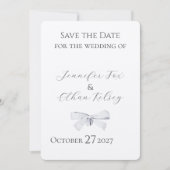 Save The Date Jardin doux (Devant)