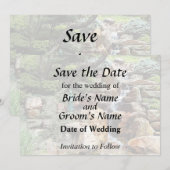 Save The Date Jardin Japonais en Automne (Devant / Derrière)