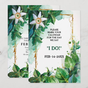 Save The Date JE LE VEUX ! Passiflora Serenity Enregistrez la Da