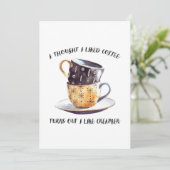 Save The Date Je Pensais Aimer Le Café (Debout devant)