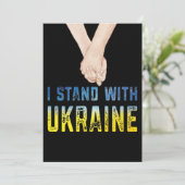 Save The Date Je Suis Avec La Chemise Ukrainienne Soutenez Le Dr (Debout devant)