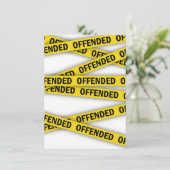 Save The Date Je suis offensé que la police ne croise pas (Debout devant)