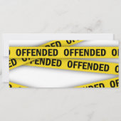 Save The Date Je suis offensé que la police ne croise pas (Dos)