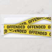 Save The Date Je suis offensé que la police ne croise pas (Devant)