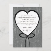 Save The Date Jeter le noeud Enregistrer la date (Dos)