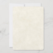 Save The Date Joli Cerf Aquarellé Posé En Bas Boho Rustique Save (Dos)