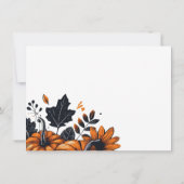 Save The Date Joli Mariage Citrouille (Dos)