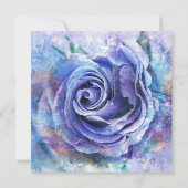 Save The Date Joli Rose aquarelle (Dos)