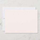 Save The Date Jolie Fille Fée en Robe Rose (Dos)