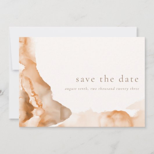 Save The Date Joshua Tree Bohemian Neutral Enregistrer la date (Devant)