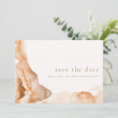 Save The Date Joshua Tree Bohemian Neutral Enregistrer la date (Debout devant)