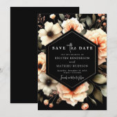 Save The Date Jouer Mariage de pêche moderne (Devant / Derrière)