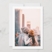 Save The Date Journal de magazine drôle Photo de mariage (Dos)