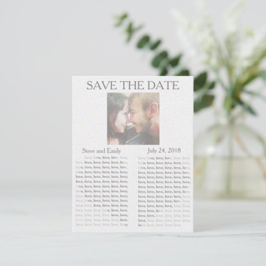 Save The Date Journal "Enregistrer la date" (Debout devant)