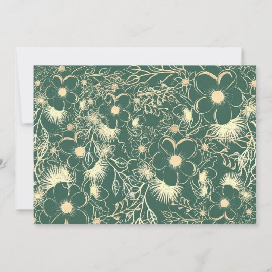 Save The Date Joyaux Tons Mariage Enregistrer La Date (Dos)