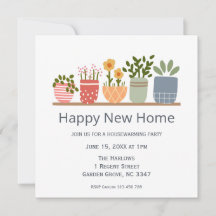 Joyeuse Nouvelle Maison Fleur Maison Fête de Créat