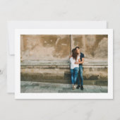 Save The Date Joyeuses larmes | Photo mignonne Enregistrer la da (Dos)