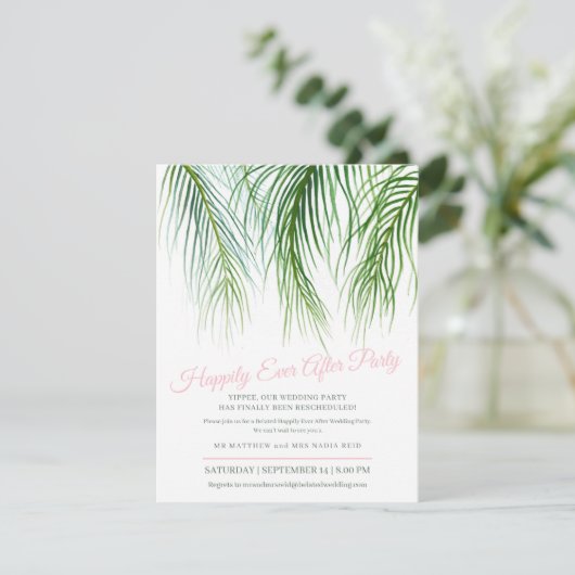 Save The Date Joyeuses Réjouissances d'Après-Mariage (Debout devant)