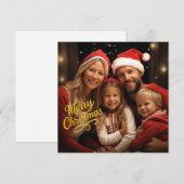 Save The Date Joyeux Noël (Devant / Derrière)