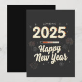 Save The Date Joyeux Nouvel An 2025 Famille correspondant (Devant / Derrière)