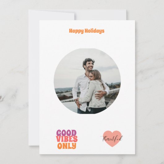 Save The Date Joyeux test de vacances (Devant)