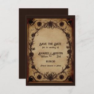 Save The Date Jusqu'à la mort Faisons-nous partie Mariage de sty