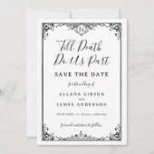 Save The Date Jusqu'à la mort Faisons-nous partie Mariage de Tar (Devant)