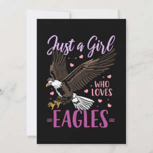 Save The Date Just Girl Who Loves Eagles