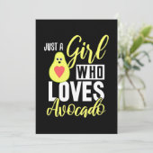Save The Date Juste Une Fille Qui Aime L'Avocado (Debout devant)