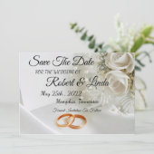 Save the date kaart (Staand voorkant)