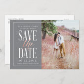 Save the date kaart (Voorkant / Achterkant)