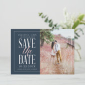 Save the date kaart (Staand voorkant)