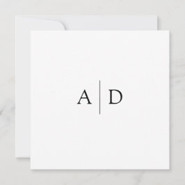 Save the Date Kaart Aanpasbaar