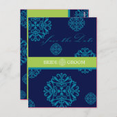 SAVE THE DATE KAART :: charm 2 (Voorkant / Achterkant)