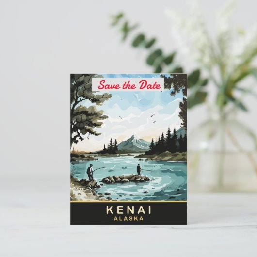 Save The Date Kenai, Alaska, (Debout devant)