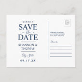 Save the date | Kentucky Uitnodiging Briefkaart (Achterkant)