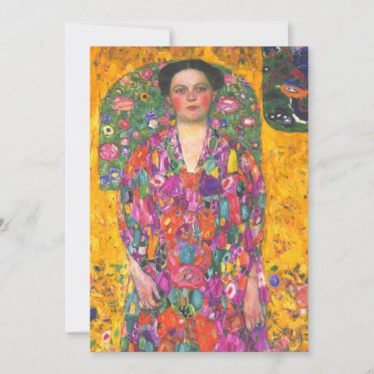 Save The Date Klimt Portrait d'Eugenia Primavesi (Devant)