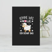 Save The Date komme était wolle ich schaf das (Debout devant)