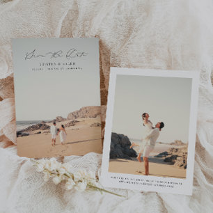 Save The Date KRISTEN Minimalist 2 Mariage photo