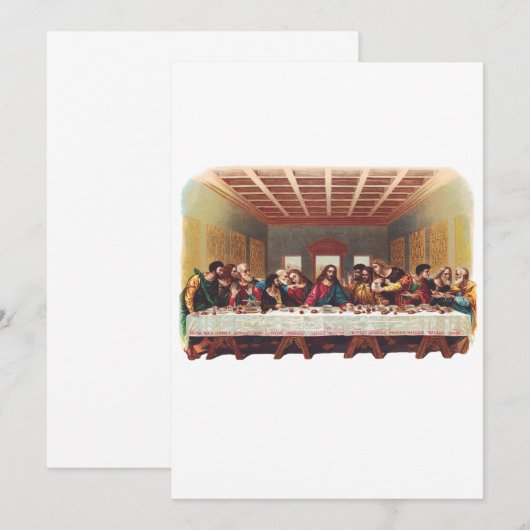 Save The Date La Cène (Devant / Derrière)