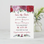Save The Date La collection de Mariages floraux romantiques (Debout devant)