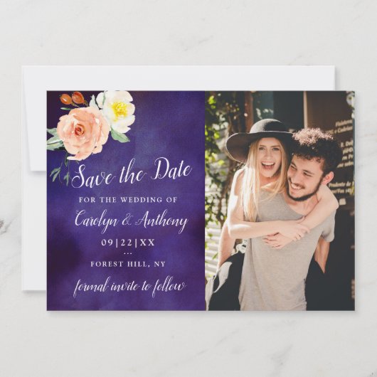 Save The Date La Collection Mariage Romance In Bloom (Devant)