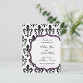 Save The Date La Nouvelle-Orléans Sauvez la Date - Violet (Debout devant)