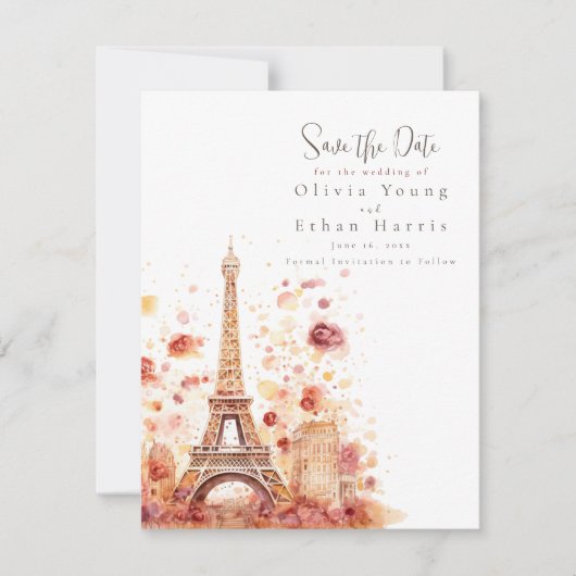 Save The Date La Parisienne (Devant)