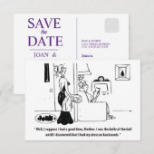 Save The Date La Reine de la Soirée, Drôle (Devant / Derrière)